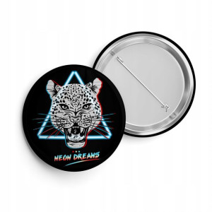 Przypinka Do Plecaka Button Pin 38 mm GET WILD 01
