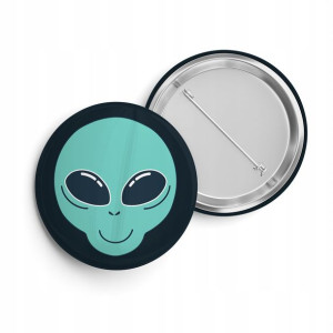 Przypinka Do Plecaka Worka Button 38 mm ALIEN 03