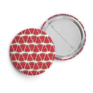 Przypinka Do Plecaka Worka Pin 38 mm KWIATY 20