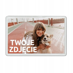 RAMKA akrylowa MAGNES Twoje Zdjęcie Wlasny Nadruk