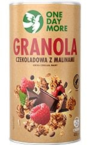 Granola Czekoladowa z Malinami