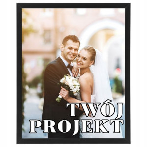 FOTO OBRAZ w RAMIE 40x50 TWOJE ZDJĘCIE Na Prezent