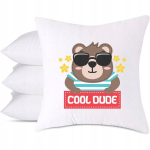 Poduszka Dekoracyjna na prezent wzór TEDDY BEAR 02