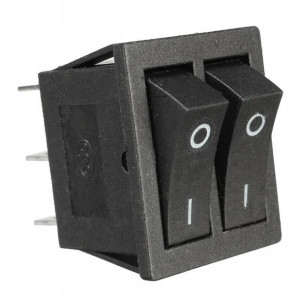 Przełącznik włącznik podwójny ON-ON 230V