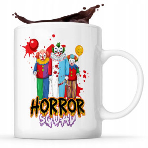 Kubek Biały Nadruk Na Prezent KLAUNY CLOWNS Wzory