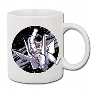 Kubek Biały nadruk Prezent nadruk SPACE KOSMOS 02