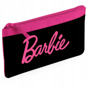 PIÓRNIK Saszetka Różowy na zamek wzór BARBIE 01