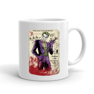 Kubek BIAŁY z nadrukiem na prezent JOKER 03