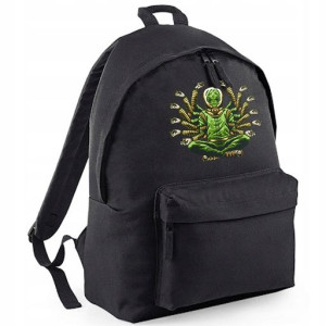 Plecak Do Szkoły Czarny Basen Młodzieżowy ALIEN 11