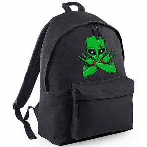 Plecak Do Szkoły Czarny dla fana kosmitów ALIEN 05