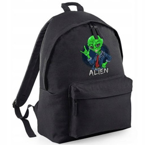 Plecak Do Szkoły Czarny dla fana kosmitów ALIEN 06
