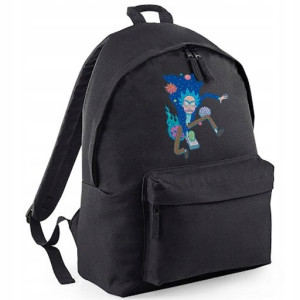 Plecak Do Szkoły Czarny dla fana RICK AND MORTY 06