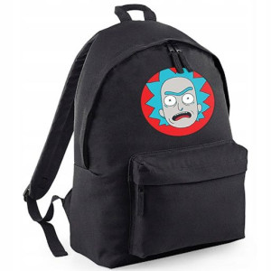 Plecak Do Szkoły Czarny dla fana RICK AND MORTY 11