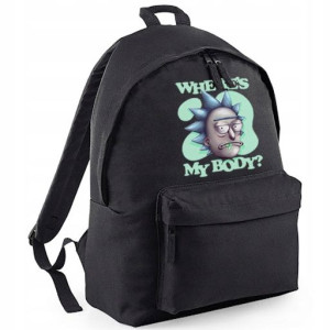 Plecak Do Szkoły Czarny dla fana RICK AND MORTY 20