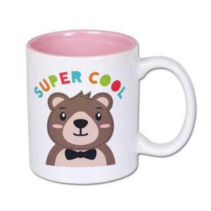 Kubek Wnętrze Róż na prezent ŚWIĘTA TEDDY BEAR 04