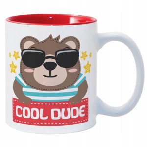 Kubek z nadrukiem na prezent wzór TEDDY BEAR 03