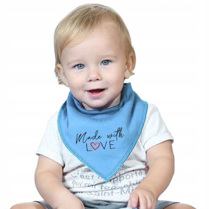 Śliniaczek Śliniak Bandana Nieb Made With Love 01