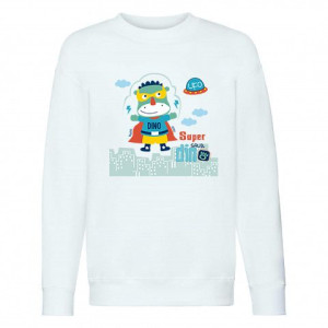 Bluza Dresowa Dziecięca Do Szkoły roz 128 Wzory