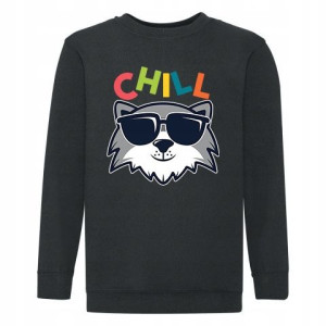 Dresowa Bluza Dziecięca 140 prezent CUTE CAT 04