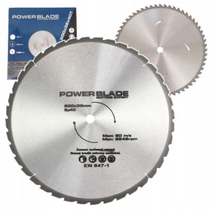 Tarcza Widiowa Do Cięcia Drewna 600 Mm X 32 X 40t