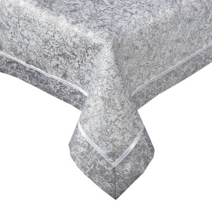 Obrus plamoodporny 140x180 cm szary srebrny #2