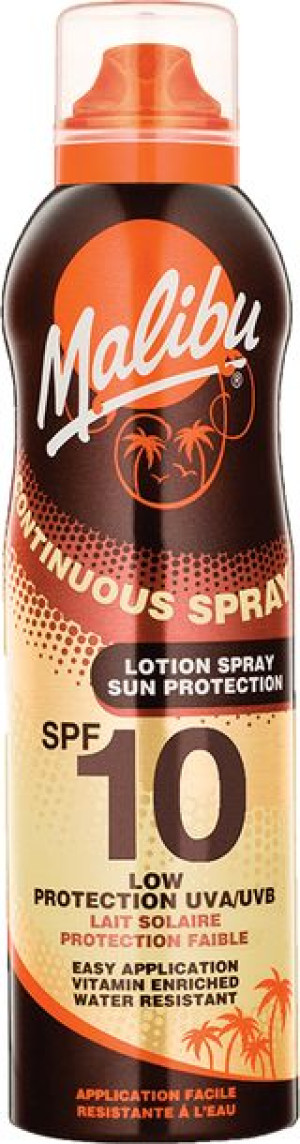 Malibu Lotion Spray SPF10 Balsam Ochronny W Aerozolu