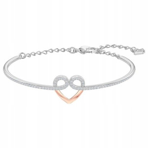 SWAROVSKI - Bransoletka Chic Heart Mix ROS