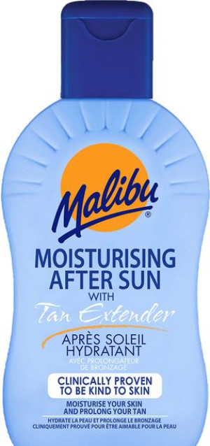 Malibu After Sun Lotion Balsam Po Opalaniu Z Przedłużaczem Opalenizny