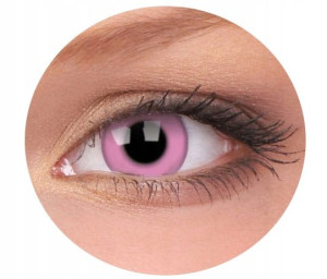 Soczewki kolorowe kontaktowe Crazy Lens Barbie Pink, 2 szt. roczne