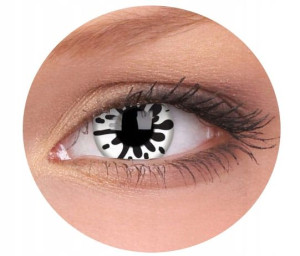 Soczewki kolorowe kontaktowe Crazy Lens Blood Shadow 2 szt. roczne