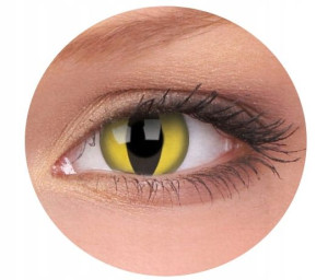 Soczewki kolorowe kontaktowe Crazy Lens Cat Eye, 2 szt. zmieniające kolor