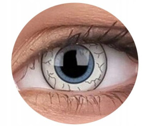 Soczewki kolorowe kontaktowe Crazy Lens Comic Eye, 2 szt. zmieniające kolor