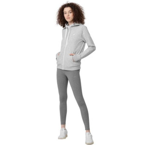 Bluza damska 4f chłodny jasny szary melanż h4z22 bld353 27m