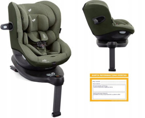 Fotel Joie I-spin I-size 360 Adac 0-18kg Moss