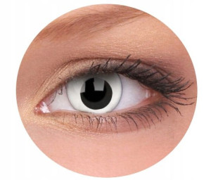 Soczewki kolorowe kontaktowe Crazy Lens Cross Eyed, 2 szt. roczne