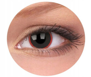 Soczewki kolorowe kontaktowe Crazy Lens Hell Raiser, 2 szt. roczne