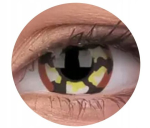 Soczewki kolorowe kontaktowe Crazy Lens Klaw, 2 szt. zmieniające kolor