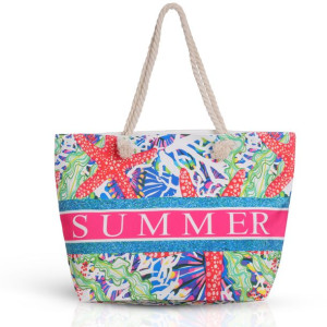 Torba plażowa damska shopper