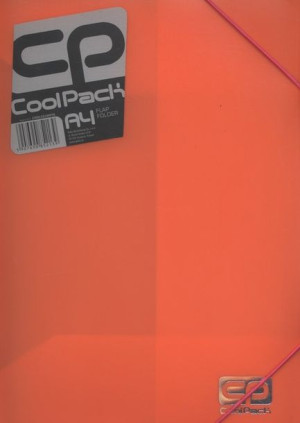 Teczka na gumkę A4 pomarańczowa Neon 52139PTR CoolPack