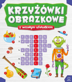 Książka Krzyżówki obrazkowe z wesołym ufoludkiem