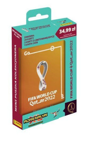 FIFA WORLD CUP QATAR 2022 Adrenalyn XL Minipuszka kolekcjonerska 31041