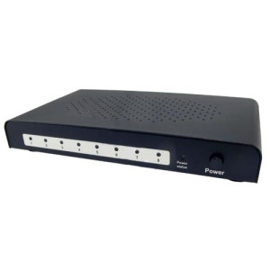 Splitter/sumator HDMI jedno wejście osiem wyjść HQ