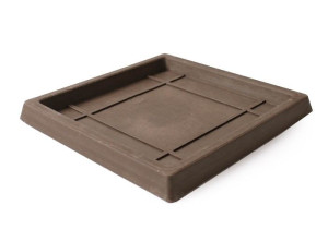 Brązowa Podstawka Pod Doniczkę 19x19/23x23x2 Cm