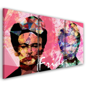 OBRAZ TRYPTYK Frida Kahlo 60x40