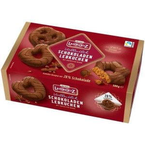 Lambertz Pierniki w mlecznej czekoladzie 500g