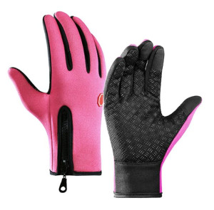 BQ19N Rękawiczki sport m dotyk pink