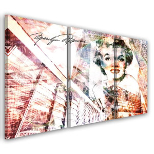 OBRAZ TRYPTYK Marylin Monroe 120x60