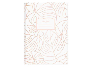 INTERDRUK NOTES Brulion A6 KRATKA 96 Kart METALLIC