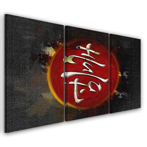 OBRAZ TRYPTYK Napis Japonia 60x30