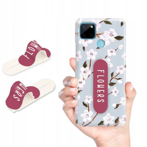 Etui + Uchwyt do REALME C21Y Obudowa Case Wzory